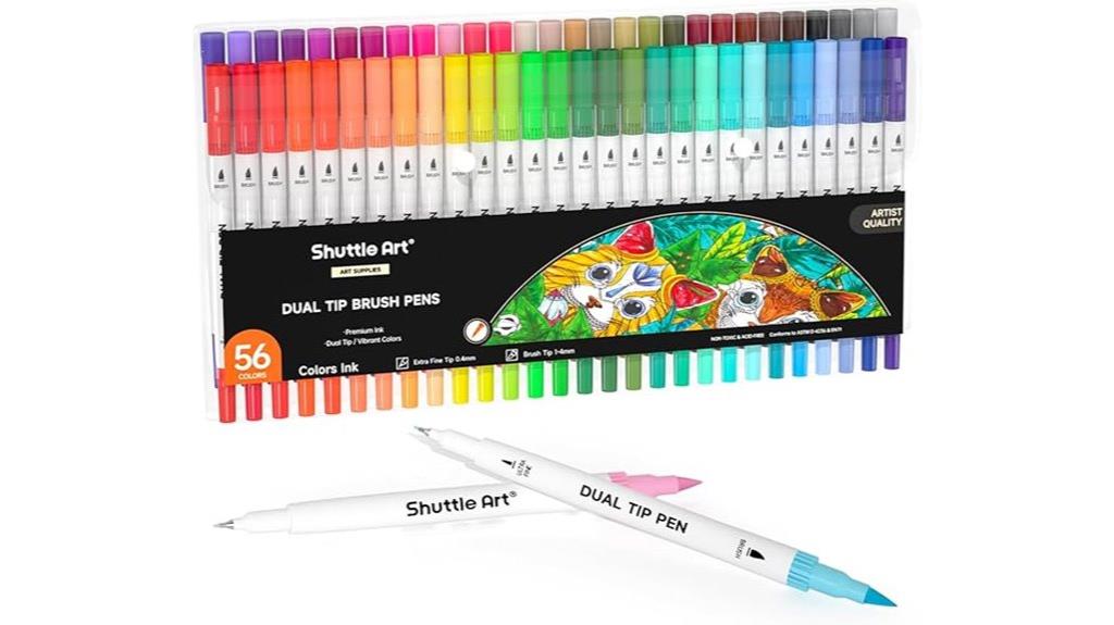 vibrant water based marker set