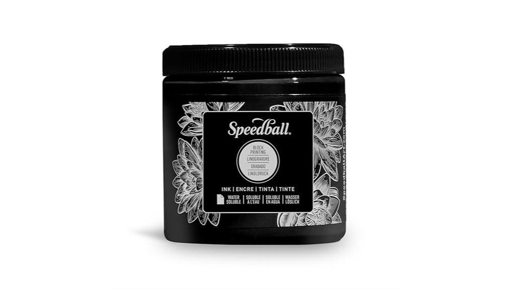 water based speedball ink