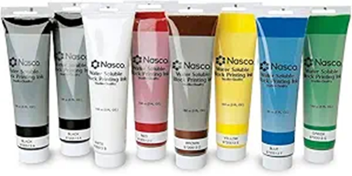water soluble ink set