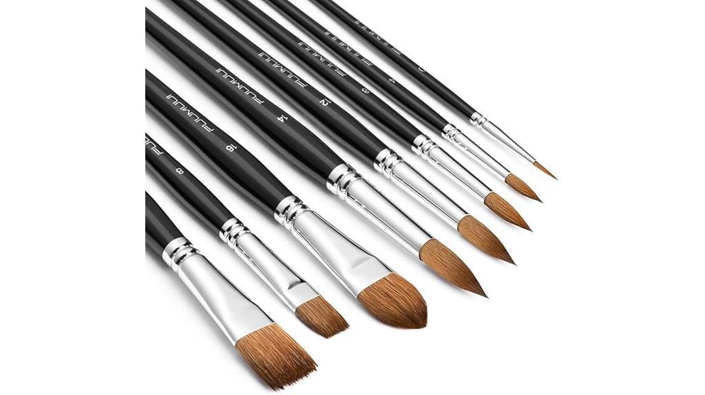 watercolor brush set