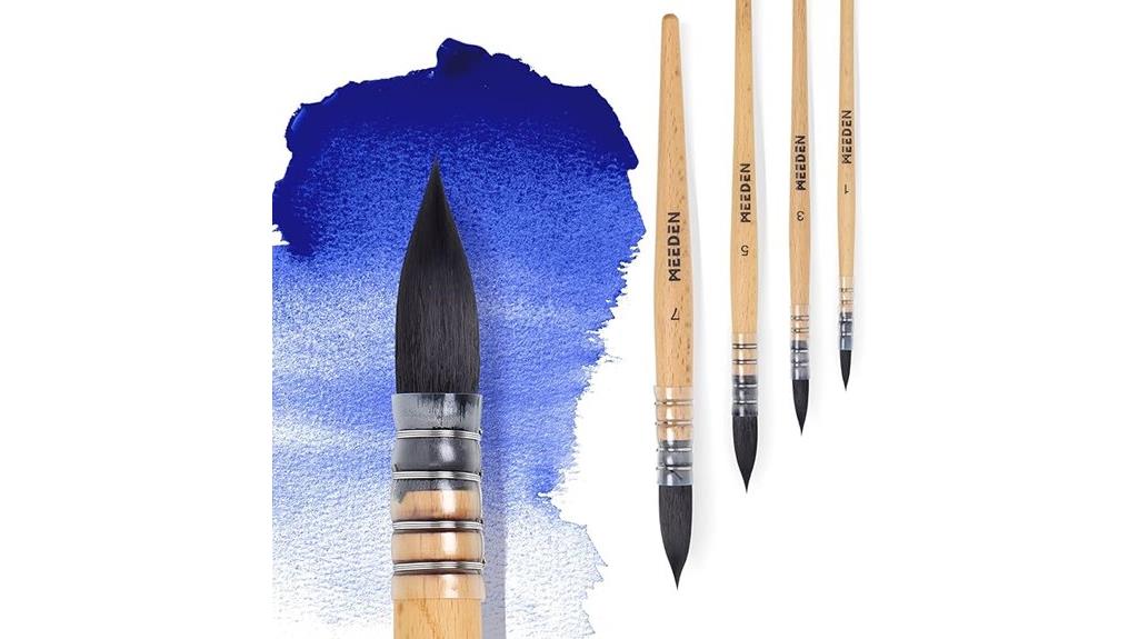 watercolor brush set