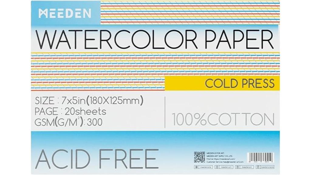 watercolor paper block