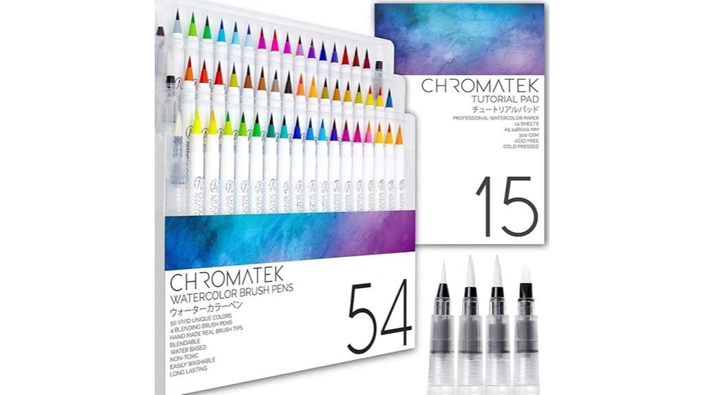 watercolor pen set