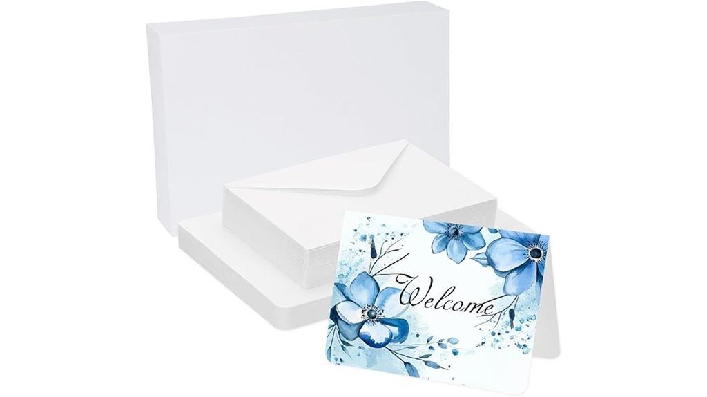 watercolor postcards set