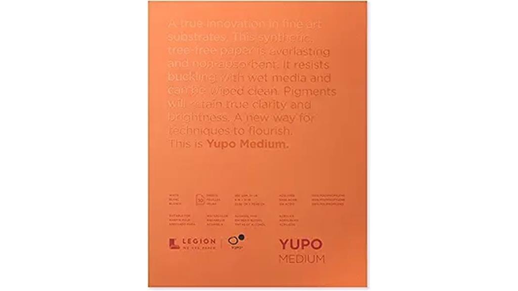white yupo paper sheets