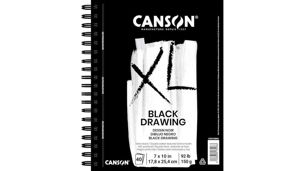 wirebound 7x10 drawing pad