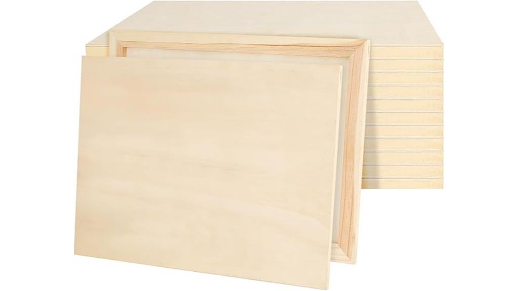 wooden canvas painting panels