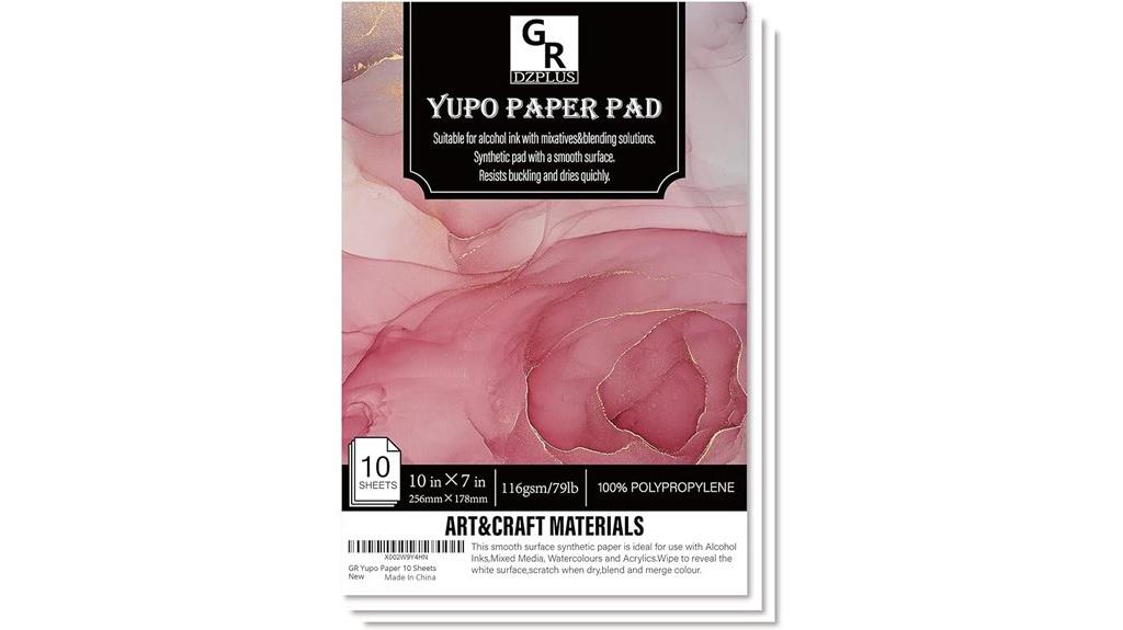 yupo paper 10 sheets
