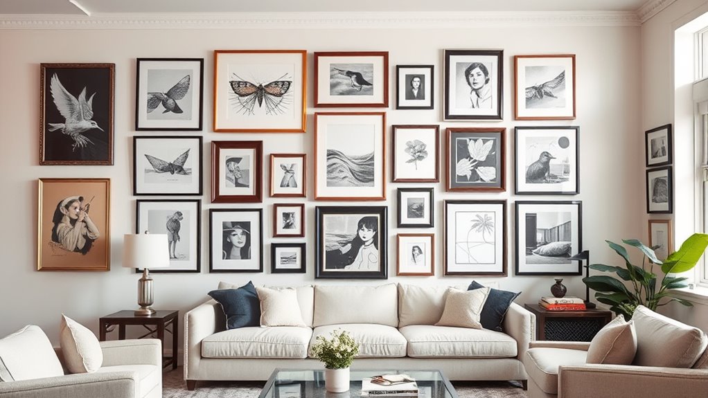 arrange art like professionals