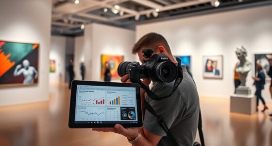 art sales analytics tracking