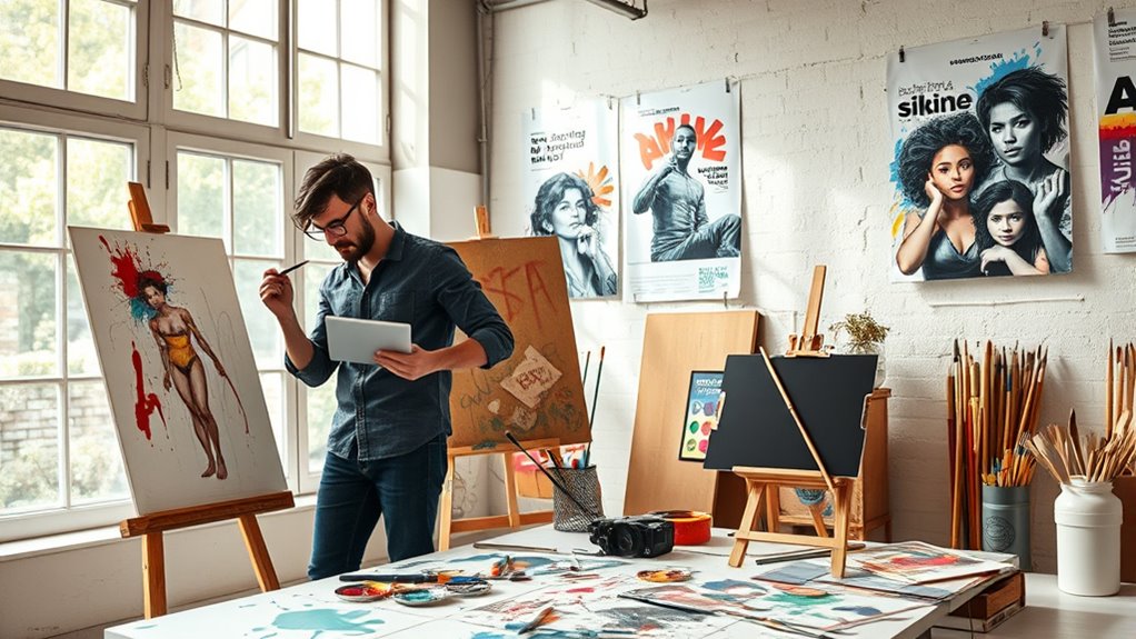 artist collaboration and promotion