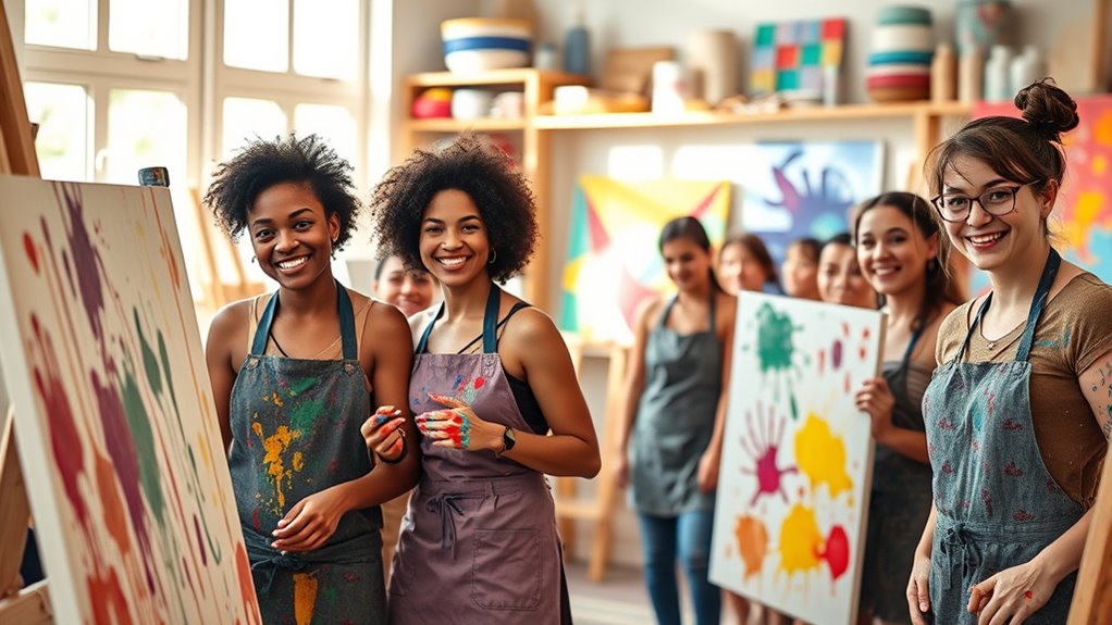 artistic challenges boost confidence