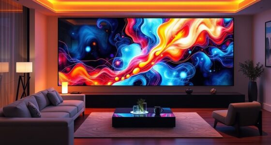 artistic technological home integration