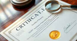 authenticity certification details