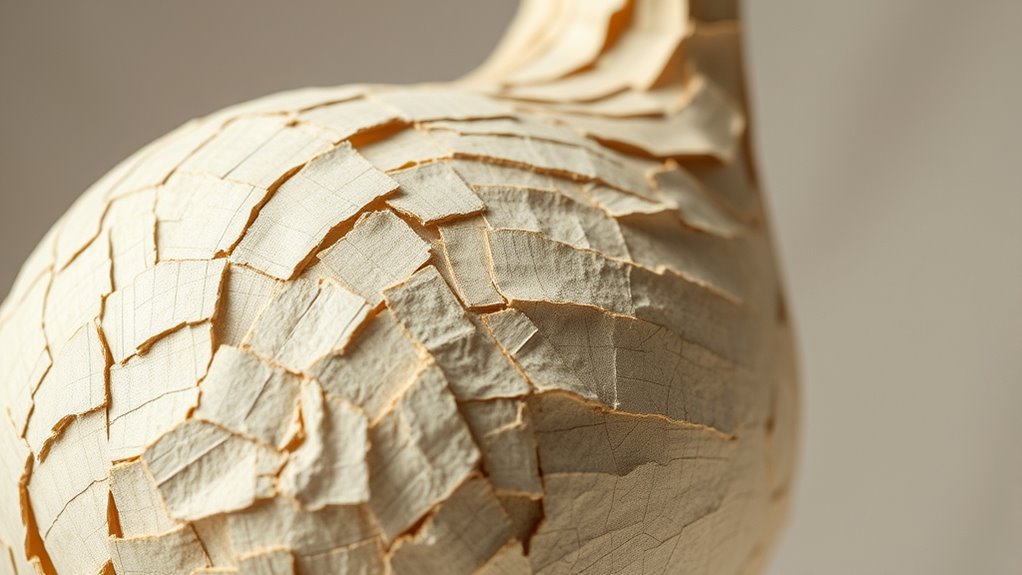 creating sculptures from paper