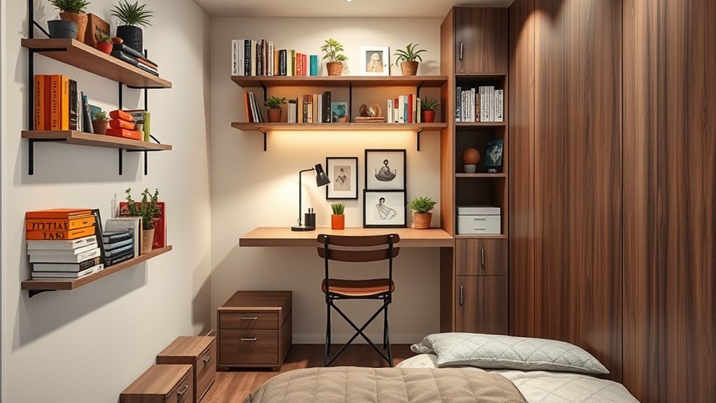 creative small space curation