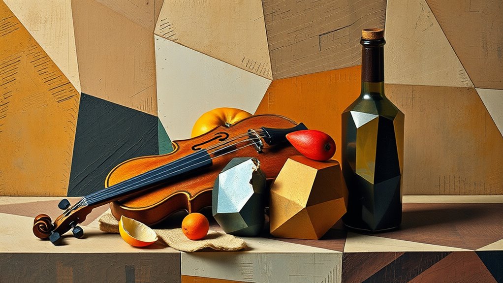 cubism picasso braque fragmentation