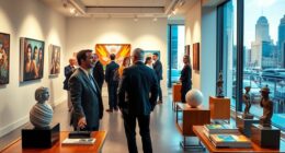 cultivating gallery and dealer connections