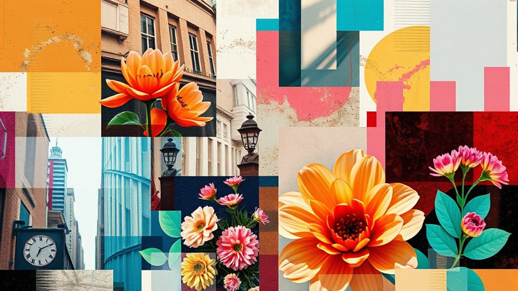 digital collage layering techniques