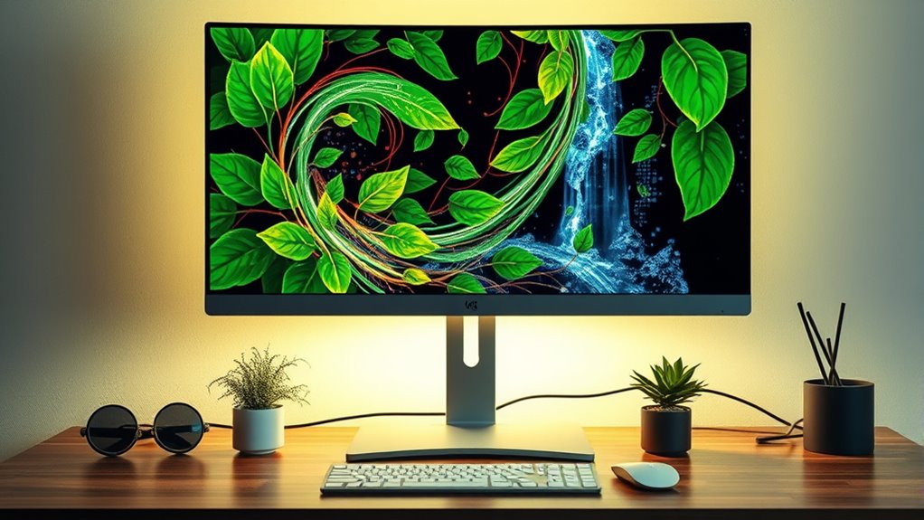 eco conscious virtual art practices