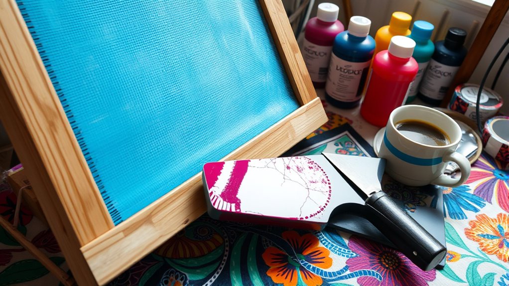 home screen printing techniques