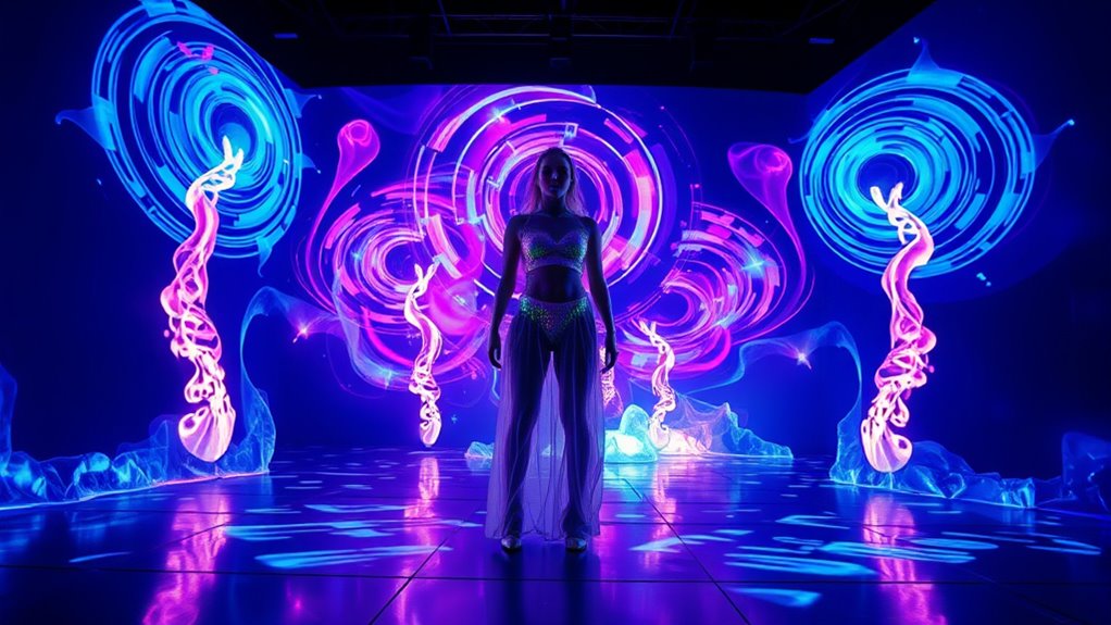 immersive digital performance art