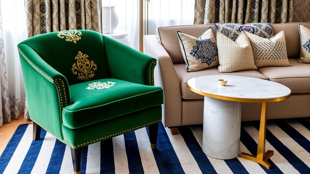 mix patterns and textures