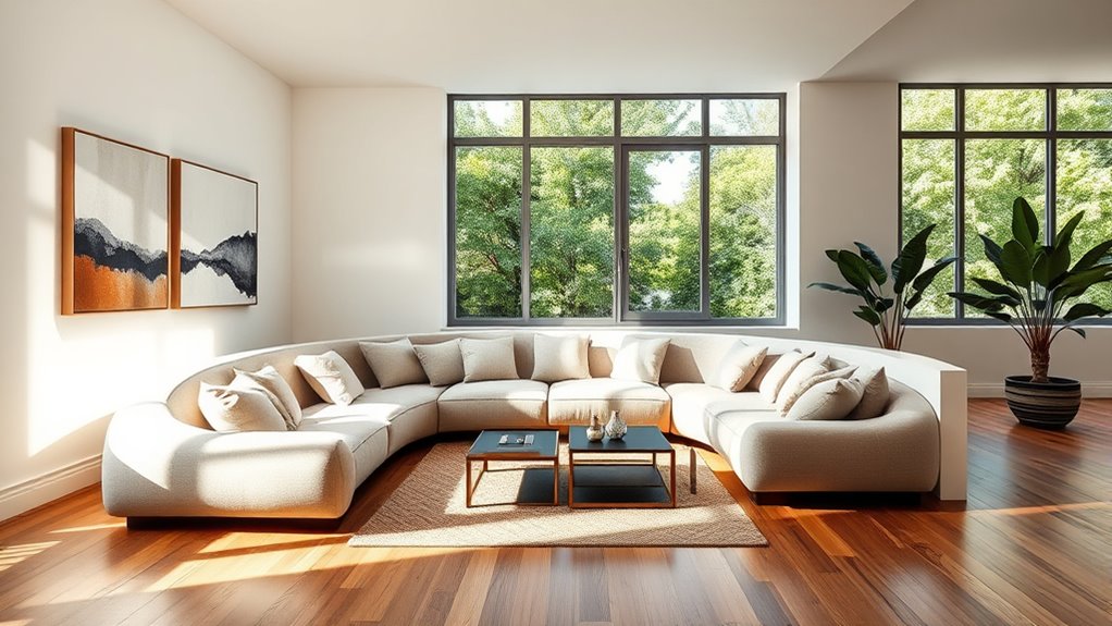 modern homes revive conversation pits