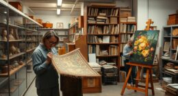 museum conservators versus collectors