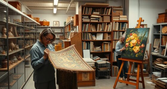 museum conservators versus collectors