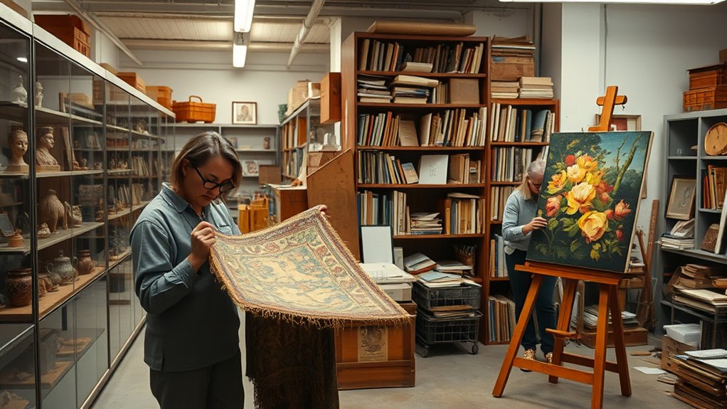 museum conservators versus collectors