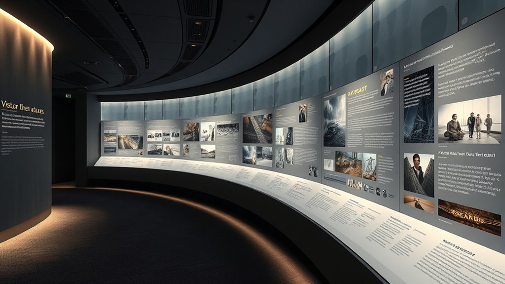 narrative in exhibition layout