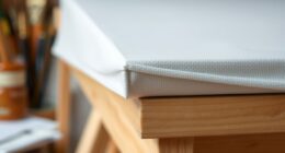 painting canvas stretching