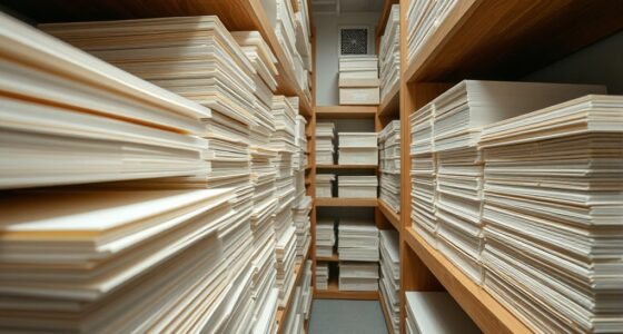 paper artwork storage solutions