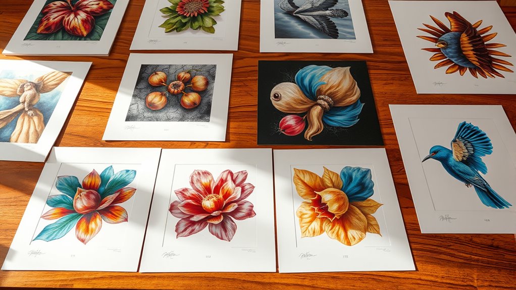 prints edition signatures value