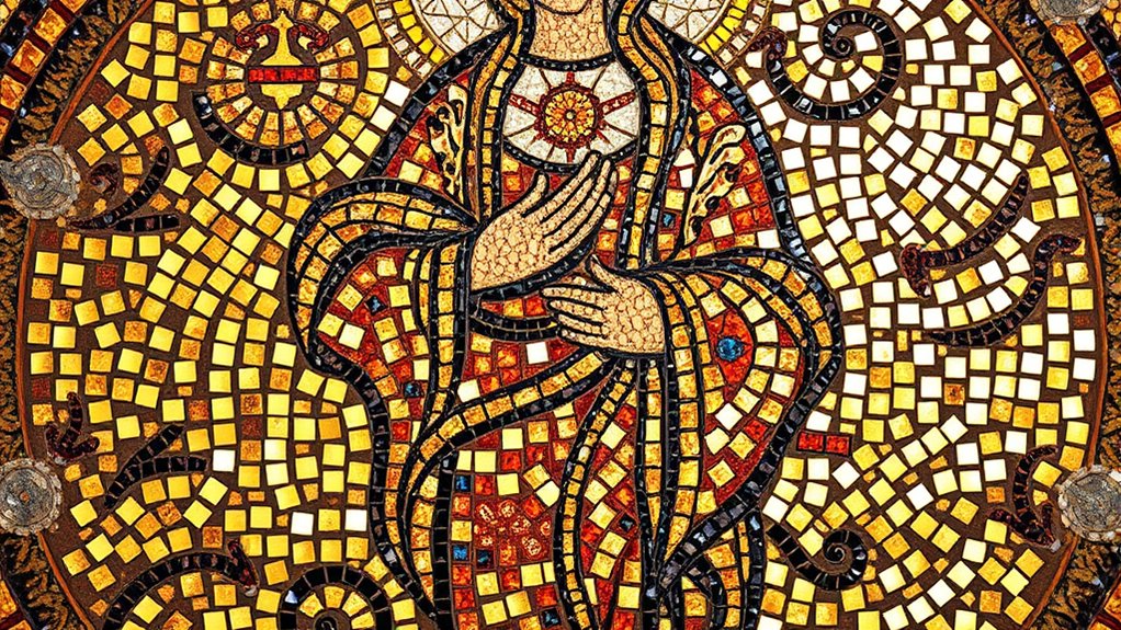 sacred detailed mosaic craftsmanship
