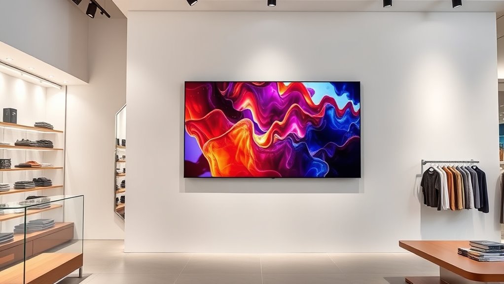 seamless borderless display design