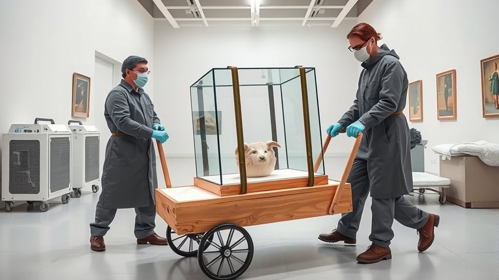 secure art handling procedures