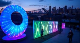 sensor enabled art installations