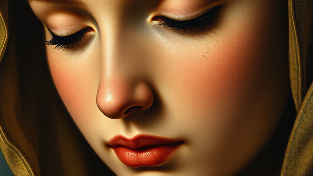 soft blending and contrast