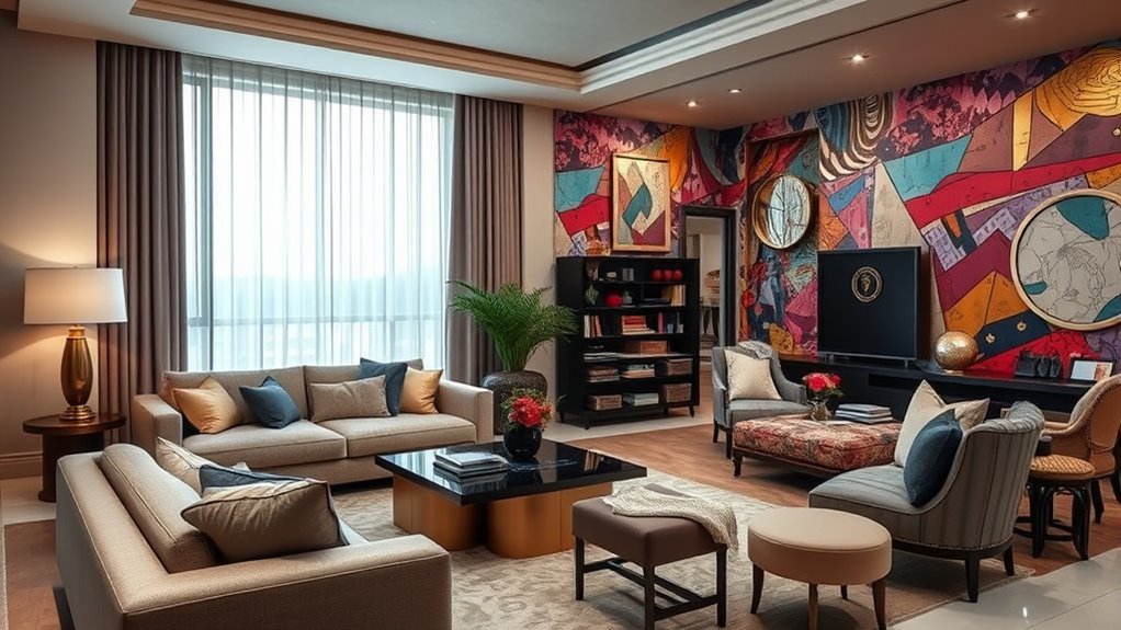 subtle elegance or bold expression