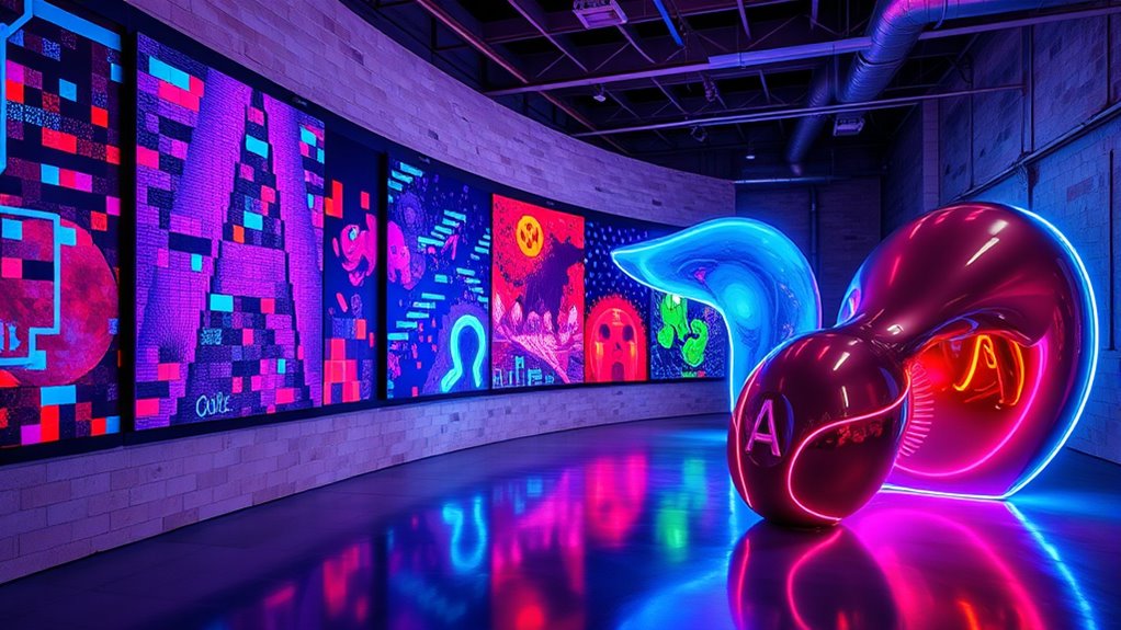 video game aesthetics inspire art