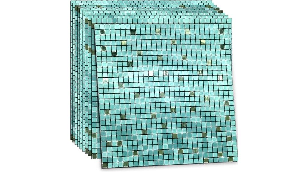 10 piece peel stick backsplash