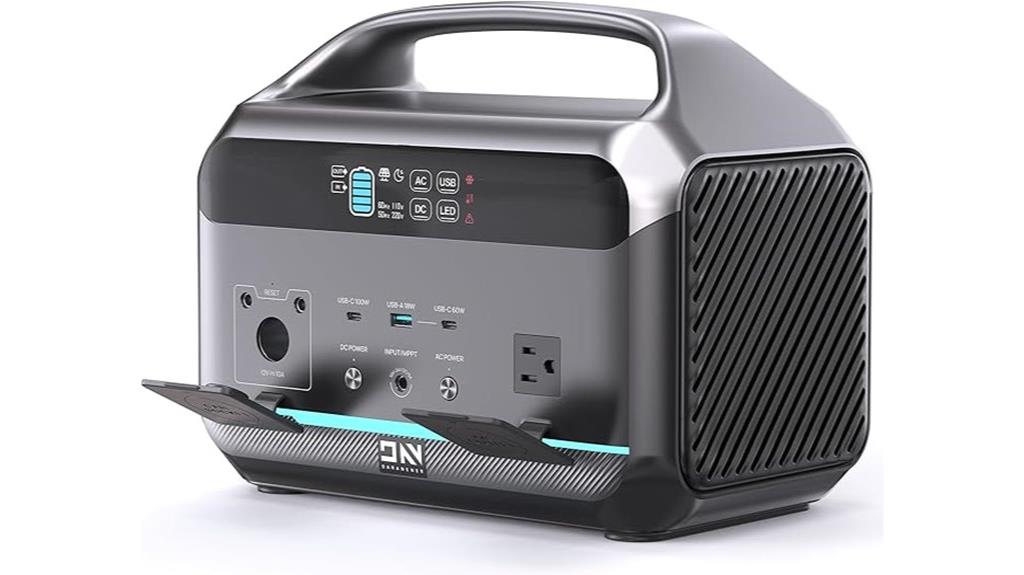 1200w peak solar generator