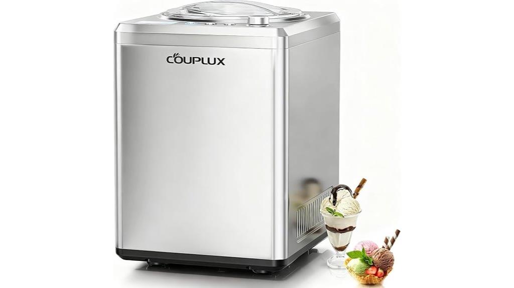 2 64 quart compressor ice cream