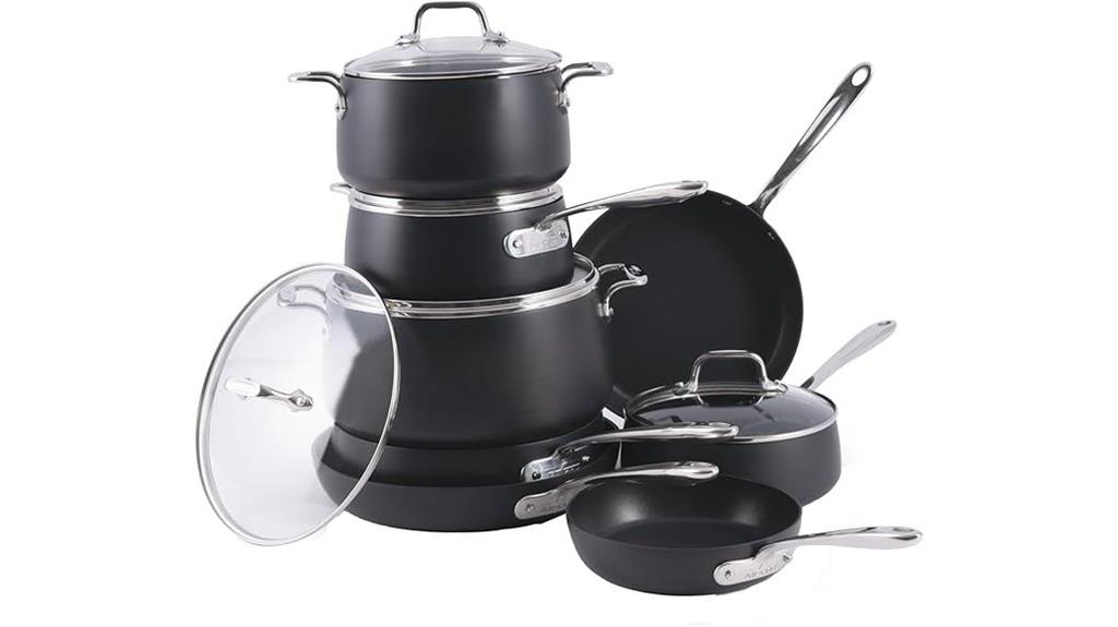 all clad 13 piece nonstick set