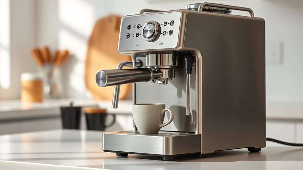 beginner friendly space efficient espresso