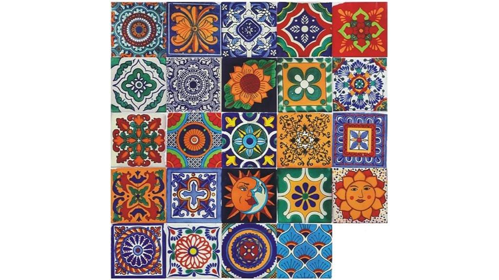 bohemian tile stickers
