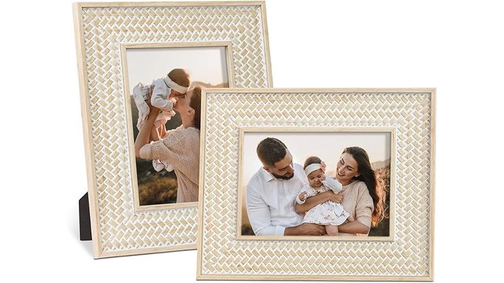 boho 5x7 picture frames