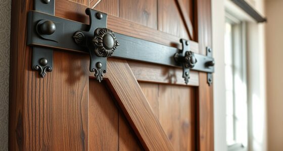 boho barn door hardware styles